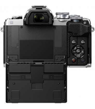 OLYMPUS OM-D E-M10 MARK IV + 14‑42MM F3.5‑5.6 E 40‑150MM F4‑5.6 KIT PANCAKE - ARGENTO