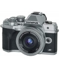 OLYMPUS OM-D E-M10  MARK IV  + 14‑42MM F3.5‑5.6 Y 40‑150MM F4‑5.6 PANCAKE KIT - PLATA