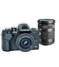 OLYMPUS OM-D E-M10  MARK IV PANCAKE KIT - NEGRO