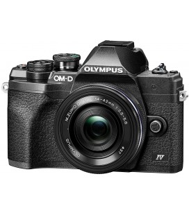 OLYMPUS OM-D E-M10 MARK IV + 14-42 EZ PANCAKE - NOIR