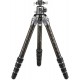 BENRO KIT TORTOISE 35C - TRIPÉ DE CARBONO SEM COLUNA COM CABEÇA ESFÉRICA GX35