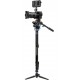  MONOPIE VIDEO ALUMINIO A48FDS6PRO,Benro Connect Video , base de 3 patas y cabezal S6 PRO