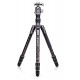 BENRO TRIPODE KIT BAT 24C CARBONO + VX25