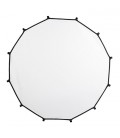 LASTOLITE TELA 82CM. HALO COMPACT PLATA/BLANCO DIFUSOR 2 PARADAS  LL LR3303