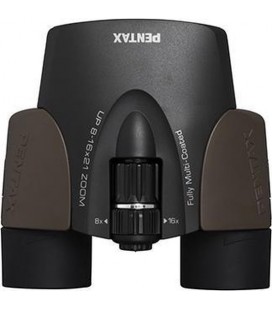 PENTAX BINOCULARS 8-16X21 UP MAROON