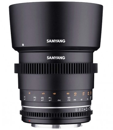 SAMYANG 85 MM T1.5 VDLSR MK2 CANON EF