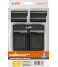 JUPIO CARGADOR DOBLE + 2 BATERIAS EL-15C REF. CNI1006