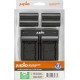 JUPIO CARGADOR DOBLE + 2 BATERIAS FUJI W235 REF. CFU1002