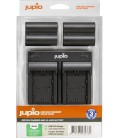 JUPIO CARGADOR DOBLE + 2 BATERIAS FUJI W235 REF. CFU1002