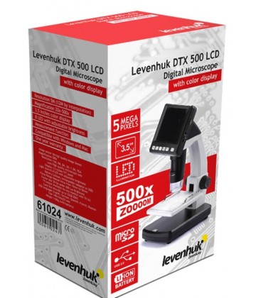 LEVENHUK DTX 500 LCD DIGITAL MICROSCOPE