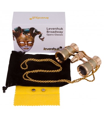 LEVENHUK BROADWAY 325 F BINÓCULOS DE ÓPERA COM LED E CORRENTE