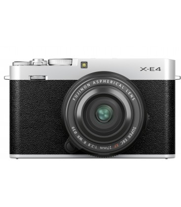 FUJIFILM X-E4 CORPO+XF 27MM 1: 2.8 R WR PH PRATA