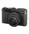 FUJIFILM X-E4 CUERPO+XF 27MM 1: 2.8 R WR PH NEGRO