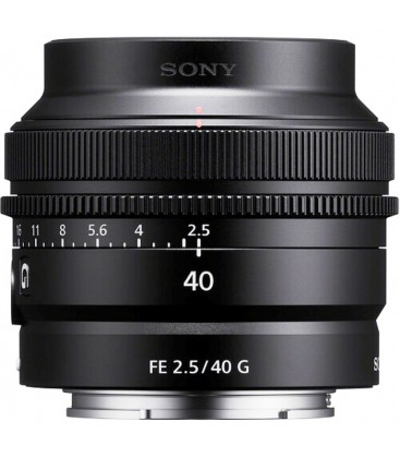 SONY 40MM F2.5G PRIME LENS (SEL40F25G.SYX)