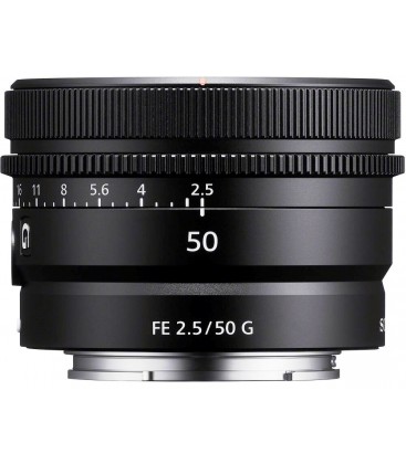 SONY 50MM F2.5G PRIME LENS (SEL50F25G.SYX)