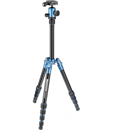 MANFROTTO TRIPODE ELEMENT TRAVELER SMALL AZUL CON ROTULA