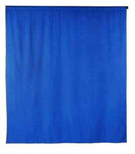 FOTIMA FONDO IN TESSUTO BLU CHROMA 3X3 (220019)