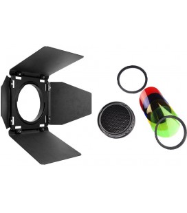 GODOX KIT DE ALETAS/GÉIS/GRID PARA AD400PRO