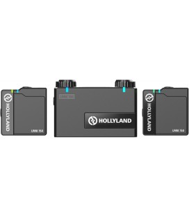HOLLYLAND MICROFONE LARK 150 COM 2 RECEPTORES SEM FIO
