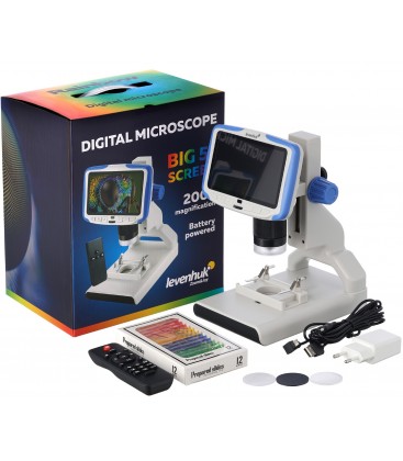 LEVENHUK RAINBOW DM500 LCD DIGITAL MICROSCOPE - 76826