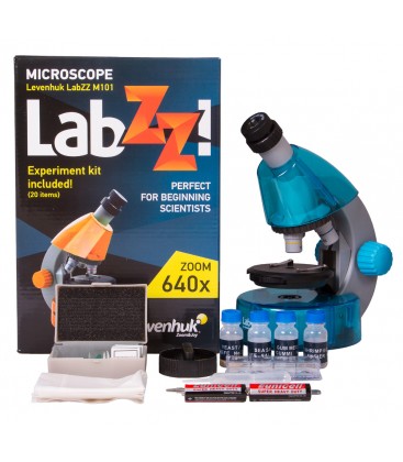 MICROSCOPIO LEVENHUK LABZZ M101 / BLU BLU
