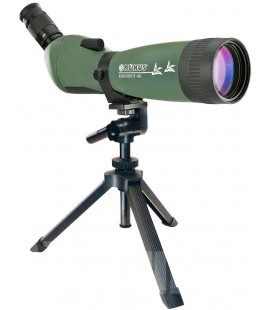 TELESCOPIO KONUS 80C - 20-60X80 - CON ADATTATORE MOBILE E TREPPIEDE.