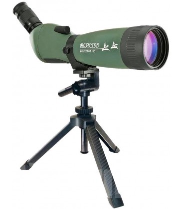 KONUS 80C TELESCÓPIO - 20-60X80 - COM ADAPTADOR PARA CELULAR E TRIPÉ.