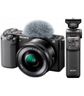 SONY VLOG ZV-E10 + 16-50 MM F / 3.5-5.6 +  SONY GP-VPT2BT EMPUÑADURA BLUETOOTH