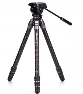 BENRO TRIPODE TORTOISE 34 CLV CARBON + S4PRO BALL