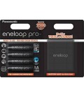 PANASONIC BATTERIES 2450MAH 4 AA ENELOOP + CASE