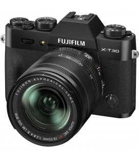 FUJIFILM X-T30 II OIS XF 18-55 mm f / 2.8-4 R LM PRETA