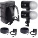 ELINCHROM KIT FLASH ONE OFF CAMERA FLASH DUAL KIT