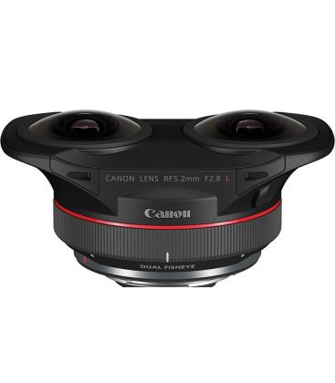 CANON RF 5.2mm F2.8L DUAL FISHEYE - LENTE DE OJO DE PEZ DOBLE