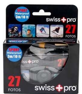 SWISS+PRO CAMARA DESECHABLE SPORT WR 3M / 10FT.