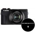 CANON  G7X MARK III NEGRA KIT ( MINI TRIPODE + SD 64GB )	