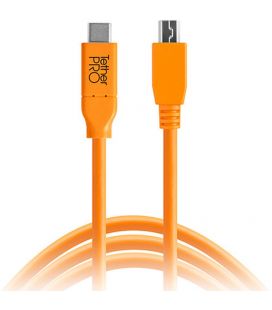TETHER TOOLS USB-C CABLE TO MICRO B 5 PIN REF. CUC2515-ORG