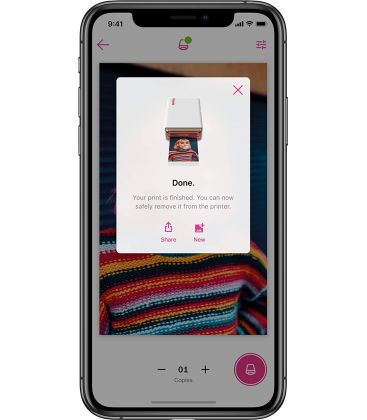 POLAROID IMPRESORA HI PRINT 2X3 POCKET PHOTO BLANCO 