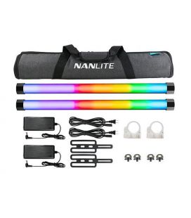  CROMALITE LED KIT 2X NANLITE PAVOTUBE II - 15X WITH BATTERY