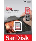 SANDISK TARJETA SDHC 128GB 120MB/s