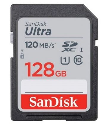 SANDISK TARJETA SDHC 128GB 120MB/s