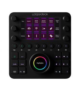 Loupedeck CT Creative Tool Custom Editing Console for Photo Video Music & Design REF.     LDD-1903