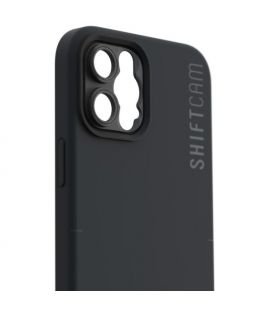SHIFTCAM CAPA COM SUPORTE DE LENTE NO ESTOJO P/IPHONE 12 PRO MAX-CARVÃO
