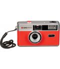 AGFA CAMARA ANALOGICA 35mm REUTILIZABLE, C/Flash - Rojo