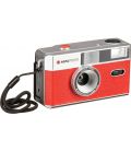 AGFA CAMARA ANALOGICA 35mm REUTILIZABLE, C/Flash - Rojo