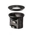 MANFROTTO ADAPTADOR RÓTULA SEMIESFERA A BASE PLANA REF. MF325N