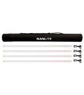 NANLITE PAVOTUBE 4X KIT - T8-7X