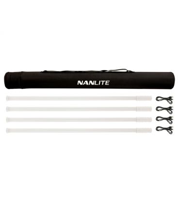 NANLITE PAVOTUBE 4X KIT - T8-7X