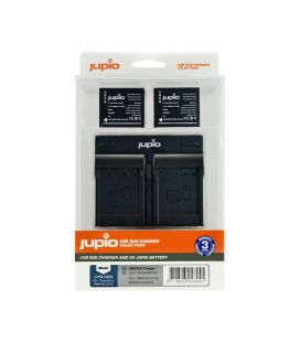 JUPIO CARREGADOR DUAL USB + 2 BATERIAS DMW-BLG10