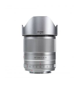 VILTROX LENTE AF 23MM F1.4 STM CANON EOS M PRATA
