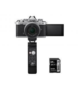 NIKON CÂMERA Z FC VLOGGLER KIT COM DX 16-50MM VR +SD 64GB
